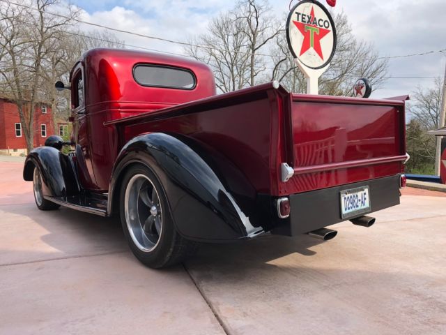1937 gmc t14 truck v8 powered modern drivetrain and suspension hotrod streetrod