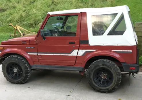 1986 suzuki samuraijx soft top