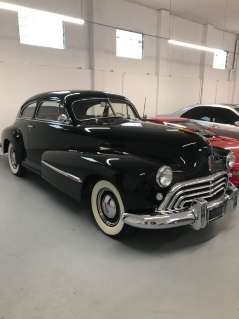 1947 oldsmobile series 60 coupe black rwd automatic