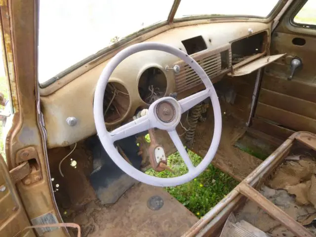 1953 3 window chevy or gmc cab and doors good for rat rod or street rod project
