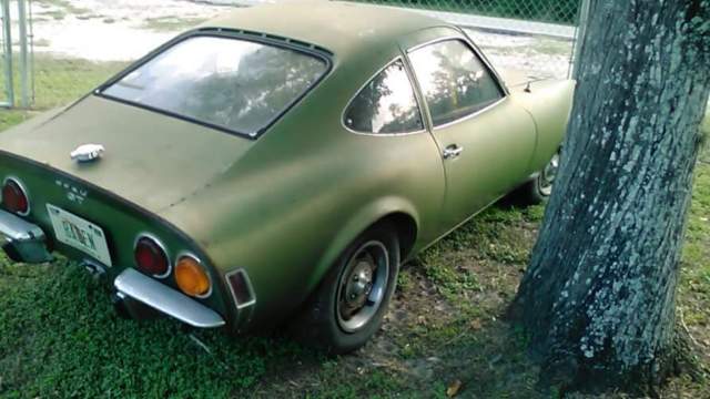 opel gt 1971 project car