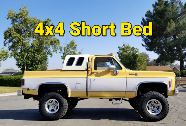 350 v8 lifted runs drives 4x4 great condition 2 tone paint monster truck