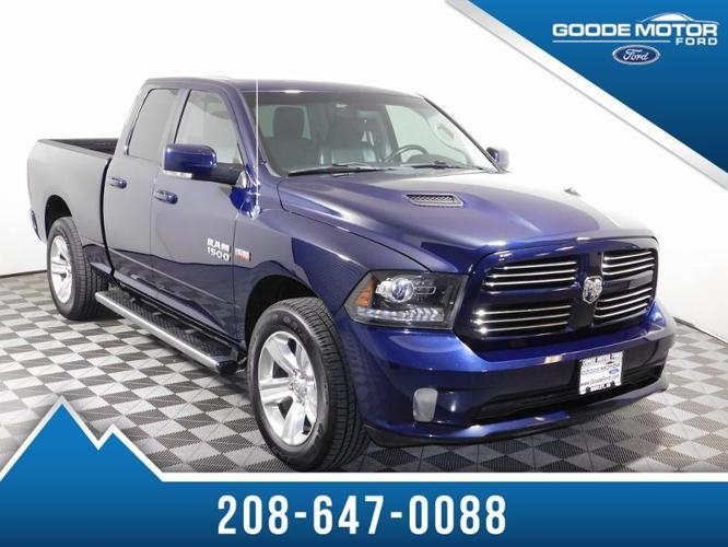 2013 ram ram pickup 1500 sport 4x4 sport 4dr quad cab 6.3 ft. sb pickup for sale in burley, idaho