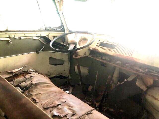 1958 german vw split window bus