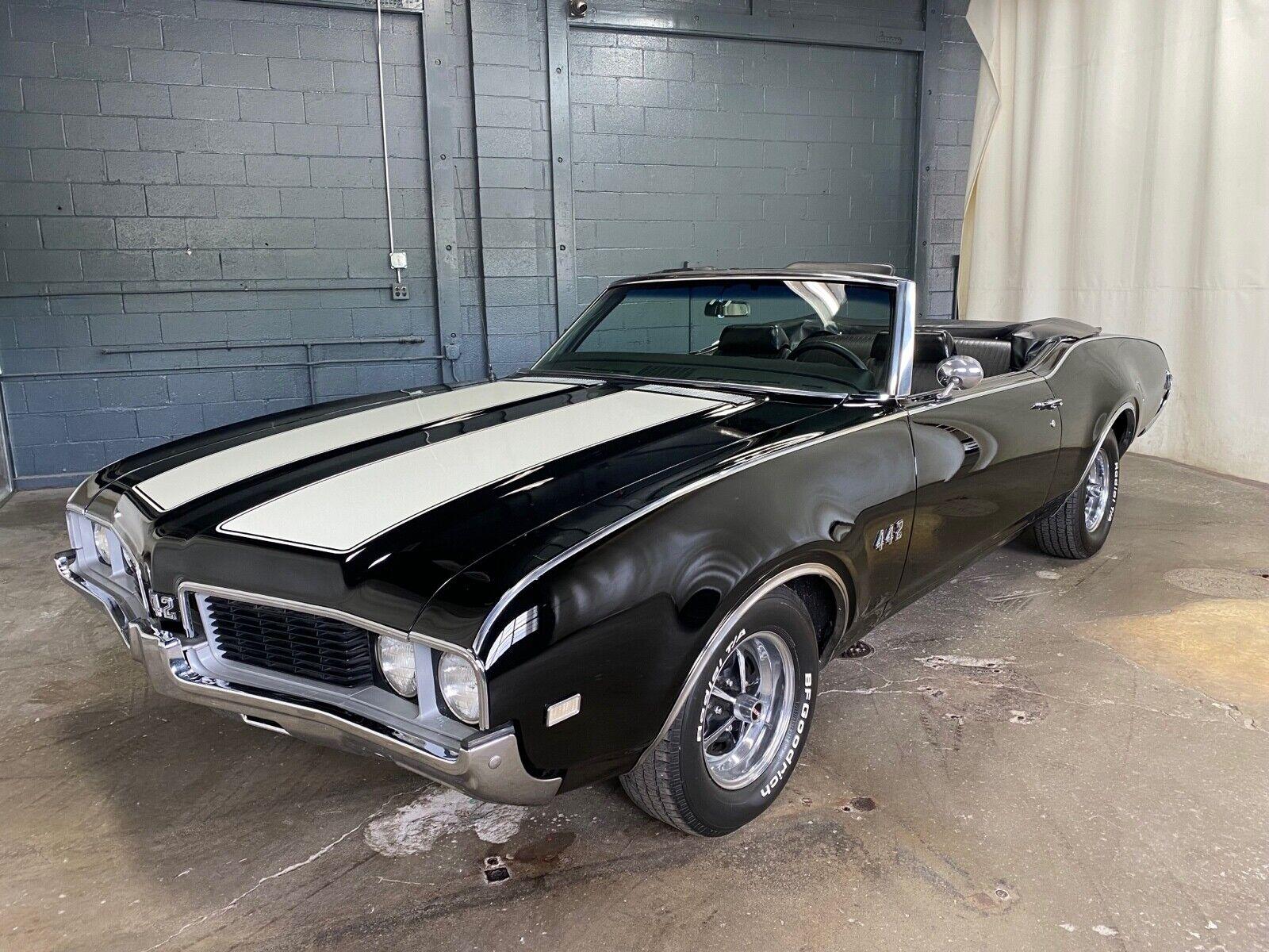 1969 oldsmobile 442 convertible solid original car restored
