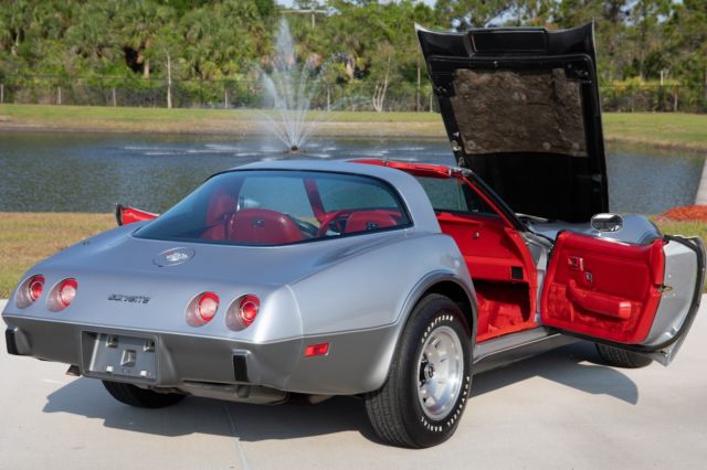 1,875 mile silver anniversary out of the american muscle car museum collection