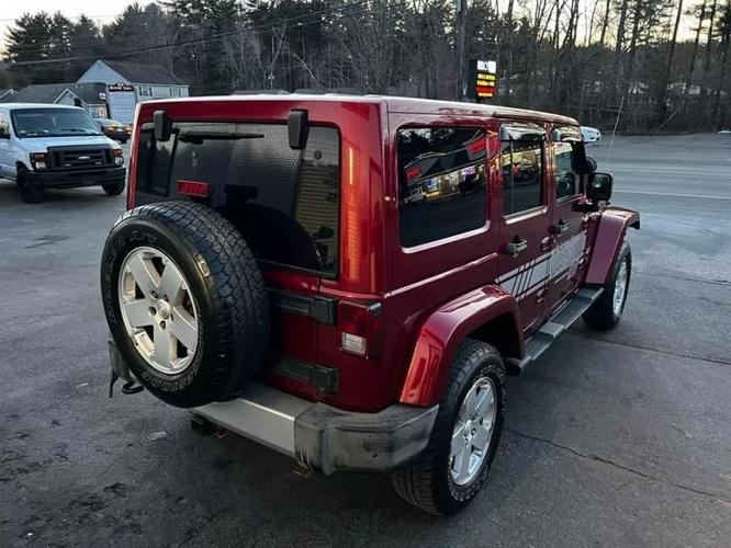 2011 jeep wrangler unlimited sahara sport utility 4d in bridgewater, massachusetts