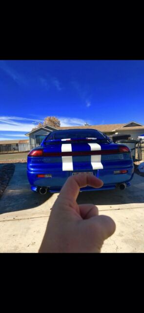1991 dodge stealth hatchback blue r/t turbo