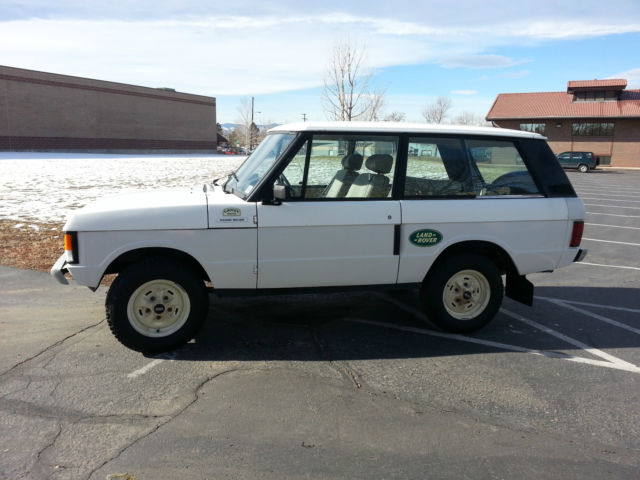 original 1980 2 door range rover classic