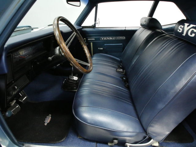 very well done, 400 hp 350, 4 spd, pwr steer/brakes, correct ascot blue, nice!!