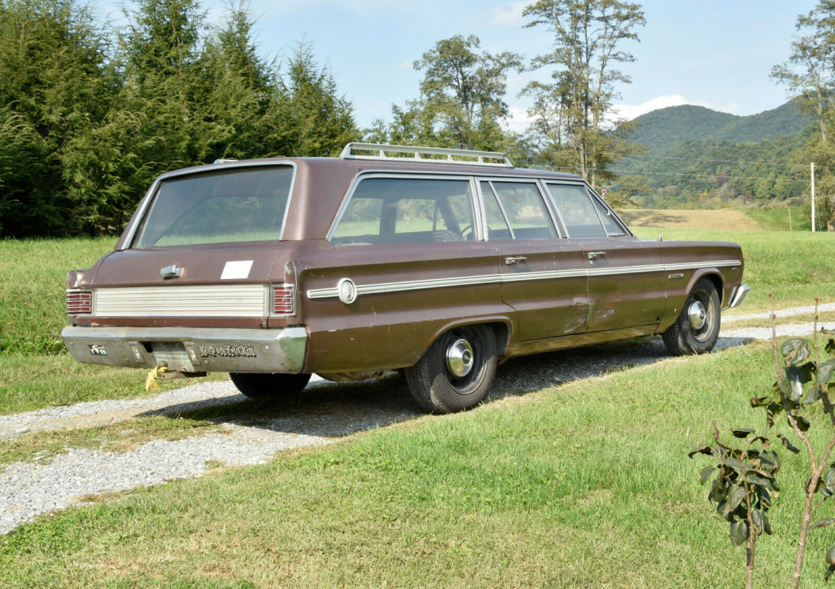 1966 plymouth belvedere ii wagon - factory 4 speed - registered 1 of 7 built