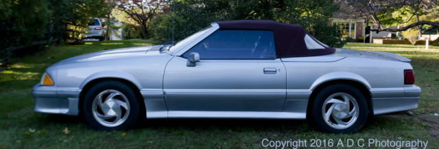1989 asc ford mclaren mustang, # 208 of only 247 made
