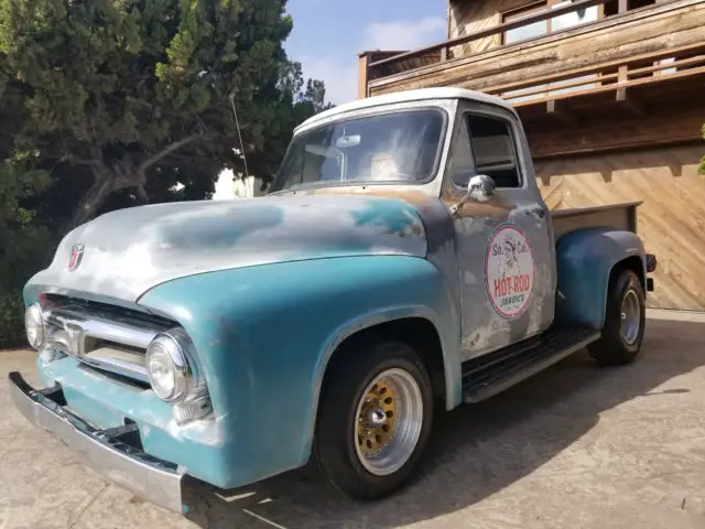 1953 ford f100 short bed 302 v8 auto vintage custom cruiser hot rod classic f1