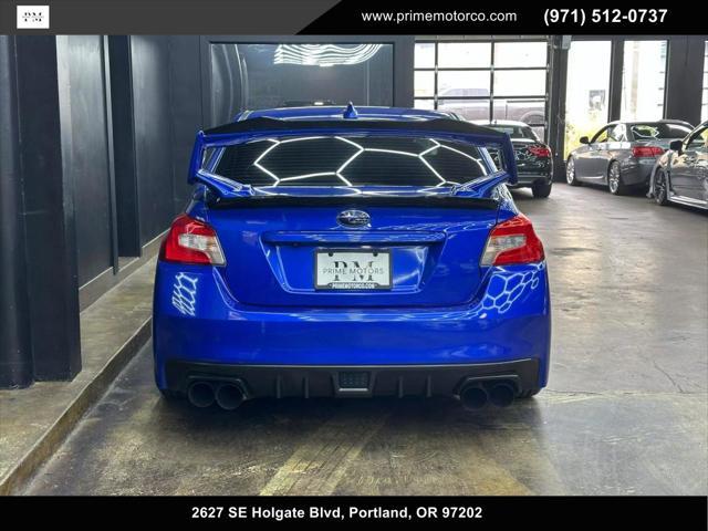 2016 subaru wrx sti limited
