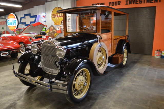low reserve 1929 ford model a huckster woodie