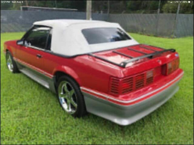 1987 ford mustang gt convertible 5.0 liter 5 speed manual