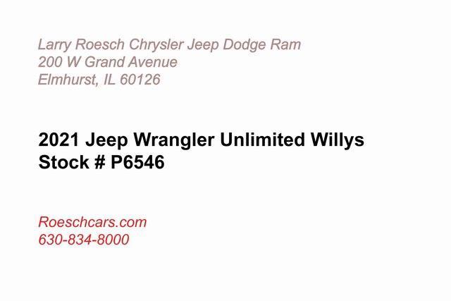 2021 jeep wrangler willys