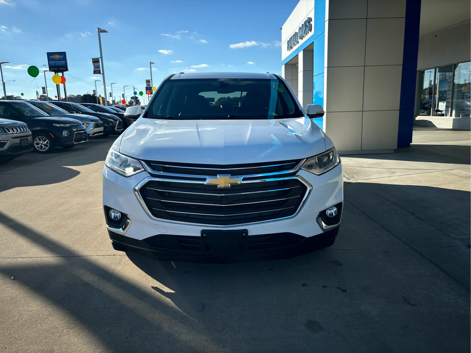 2020 chevrolet traverse lt leather