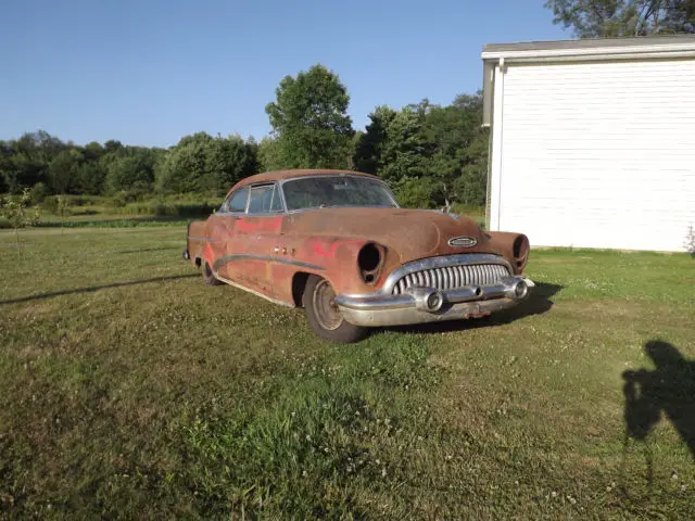 1953 buick super riviera 2 dr hardtop barn find project ratrod