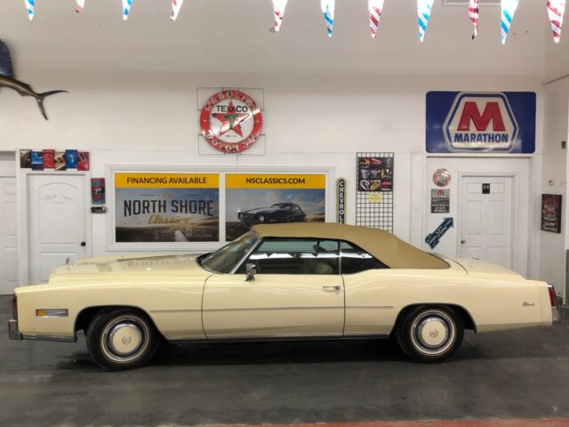 yellow cadillac eldorado with 34,925 miles available now!