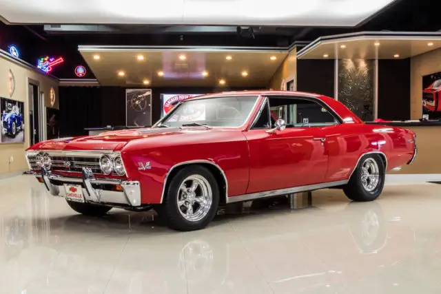 frame off, rotisserie built ss! gm 502ci crate v8, muncie 4-speed, ps, pb, a/c!