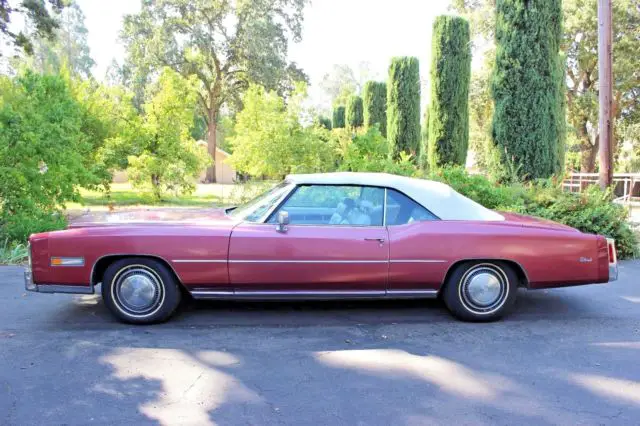 1975 cadillac eldorado convertible * 1 owner * low miles