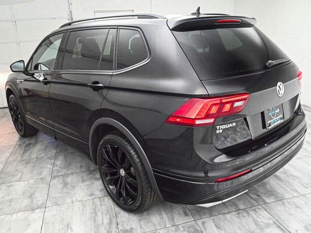 2021 volkswagen tiguan 2.0t se r-line black