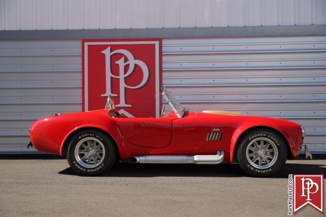 1967 shelby ac cobra mkiii, re-creation, 149 miles, red & gold