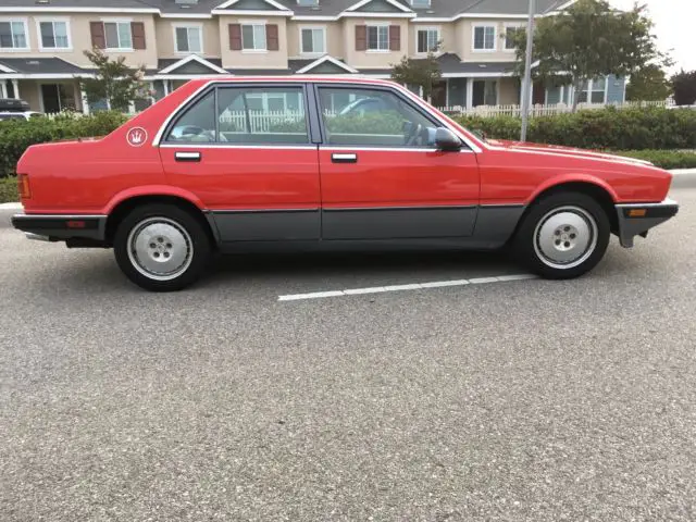 1989 maserati 430 biturbo 20k miles major service just done second owner
