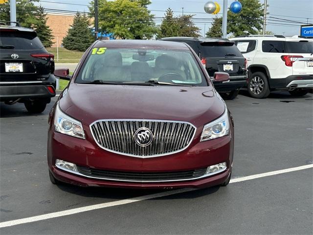 2015 buick lacrosse leather