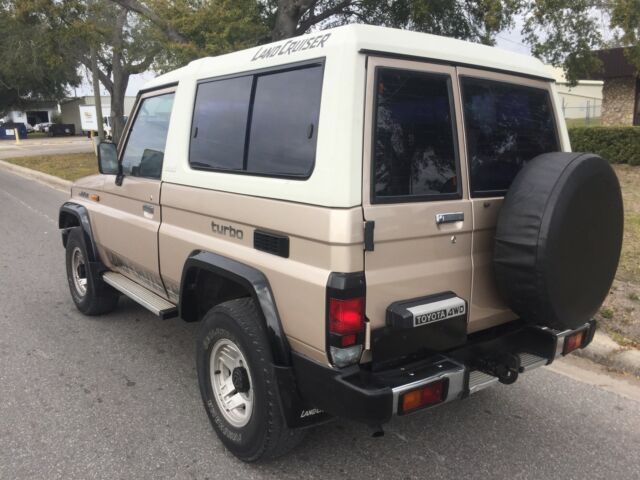 1990 toyota land cruiser lj73 2.4 l turbo diesel 4x4 5 speed