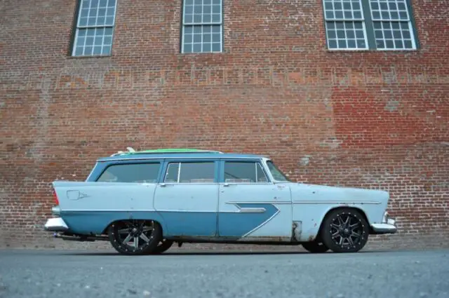 custom 1956 plymouth sport suburban station wagon ls1 powered hot rod rat rod