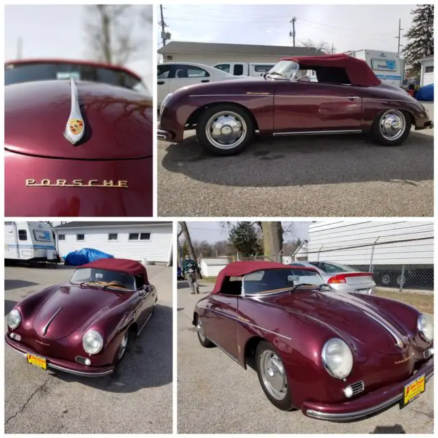 1957 porsche speedster replica (not kit)