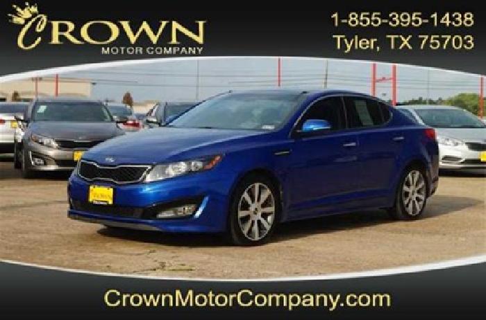 2013 kia optima blue, 33k miles in tyler, tx
