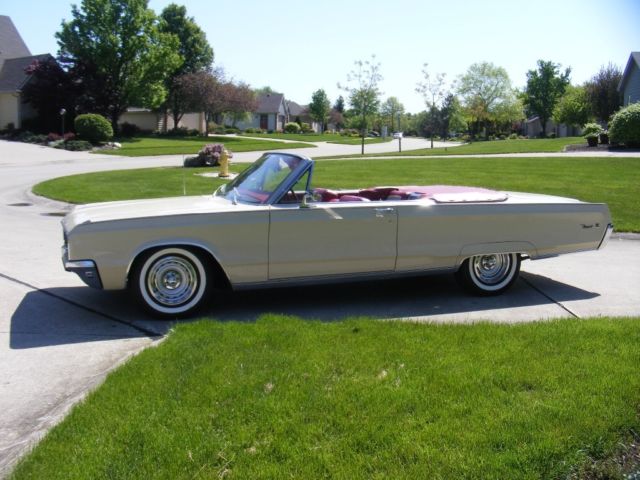 1968 chrysler newport convertible! rust free! factory ac! new interior!