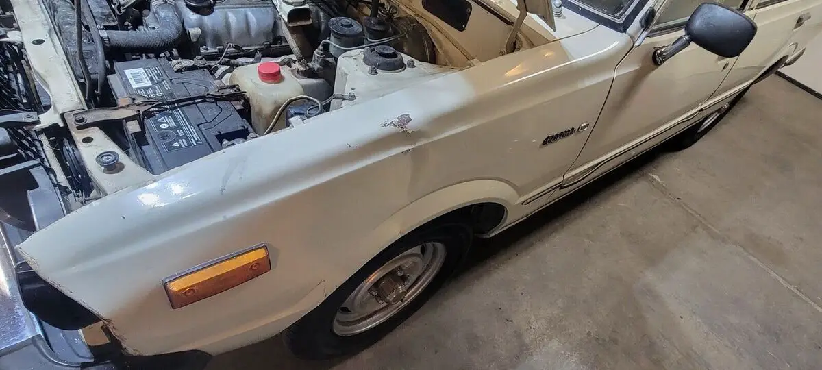 1978 toyota corolla white rwd automatic
