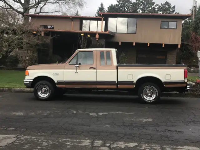 1989 ford f-150 custom 4x4 ex-cab truck low miles 1-owner automatic