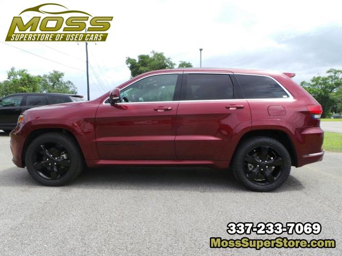 used 2016 jeep grand cherokee 2wd overland lafayette, la 70508 for sale in lafayette, louisiana