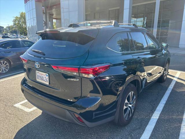 2021 toyota highlander hybrid xle