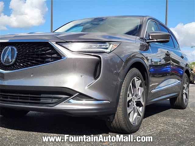2022 acura mdx technology package