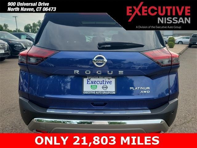 2021 nissan rogue platinum