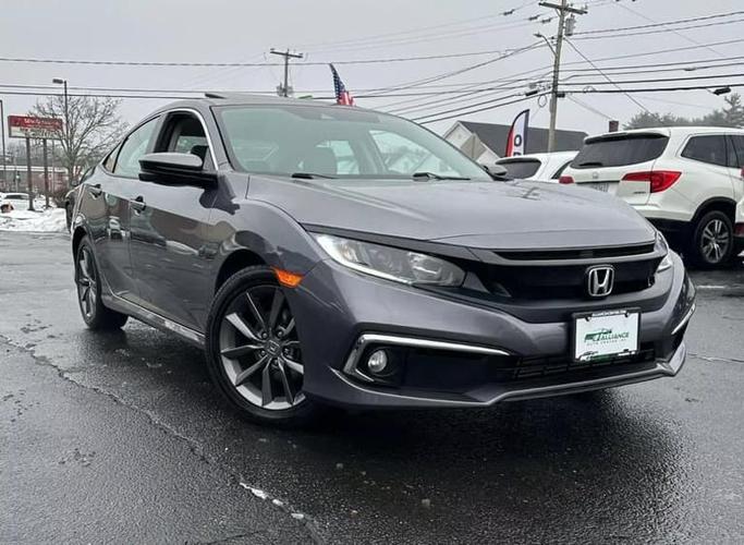 2020 honda civic ex-l sedan 4d in hampton, new hampshire