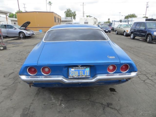 1970 chevrolet camaro 8-cylinder automatic no reserve