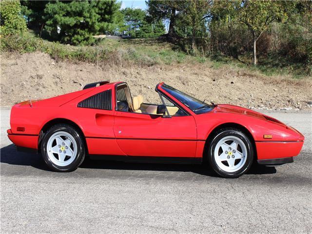 1986 ferrari 328 gts 33,763 miles red spyder 3.2 manual