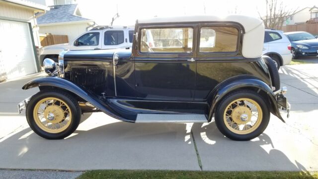 ford model a crown victoria leatherback