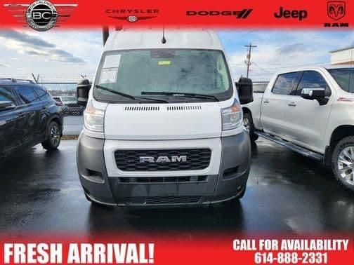 2022 ram promaster 2500 high roof in columbus, ohio