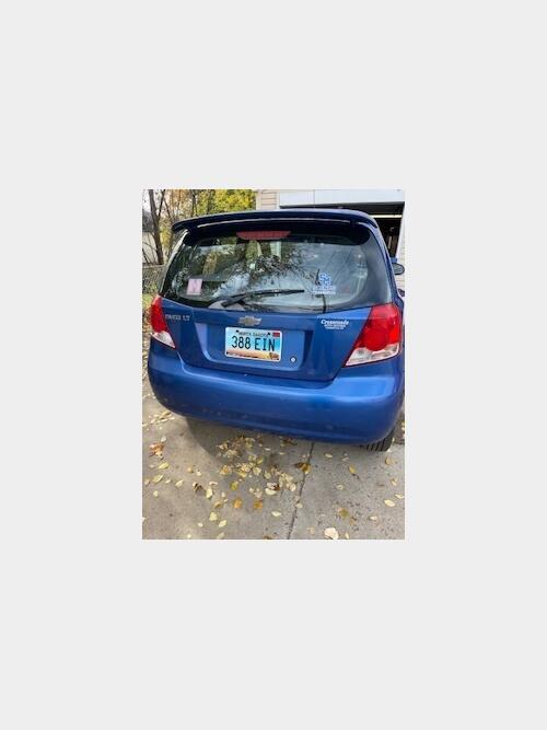 2005 chevy aveo lt 1.6l 4 cylinder. 127k miles. new tires were put on at 121k