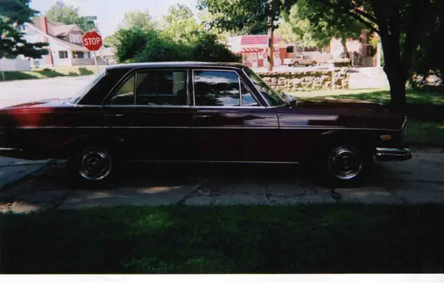 1972 mercedes 4.5 280 se