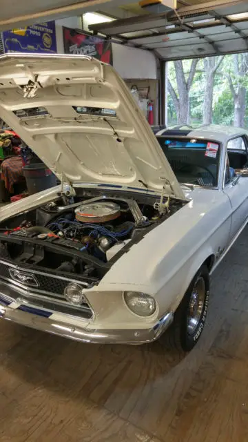 1968 ford mustang coupe, 302 4v, c4 automatic transmission