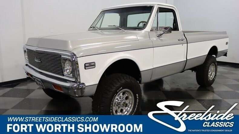 very slick long bed 4x4! 402 v8, auto, a/c, ps, pb w/ fr disc, runs/drives great